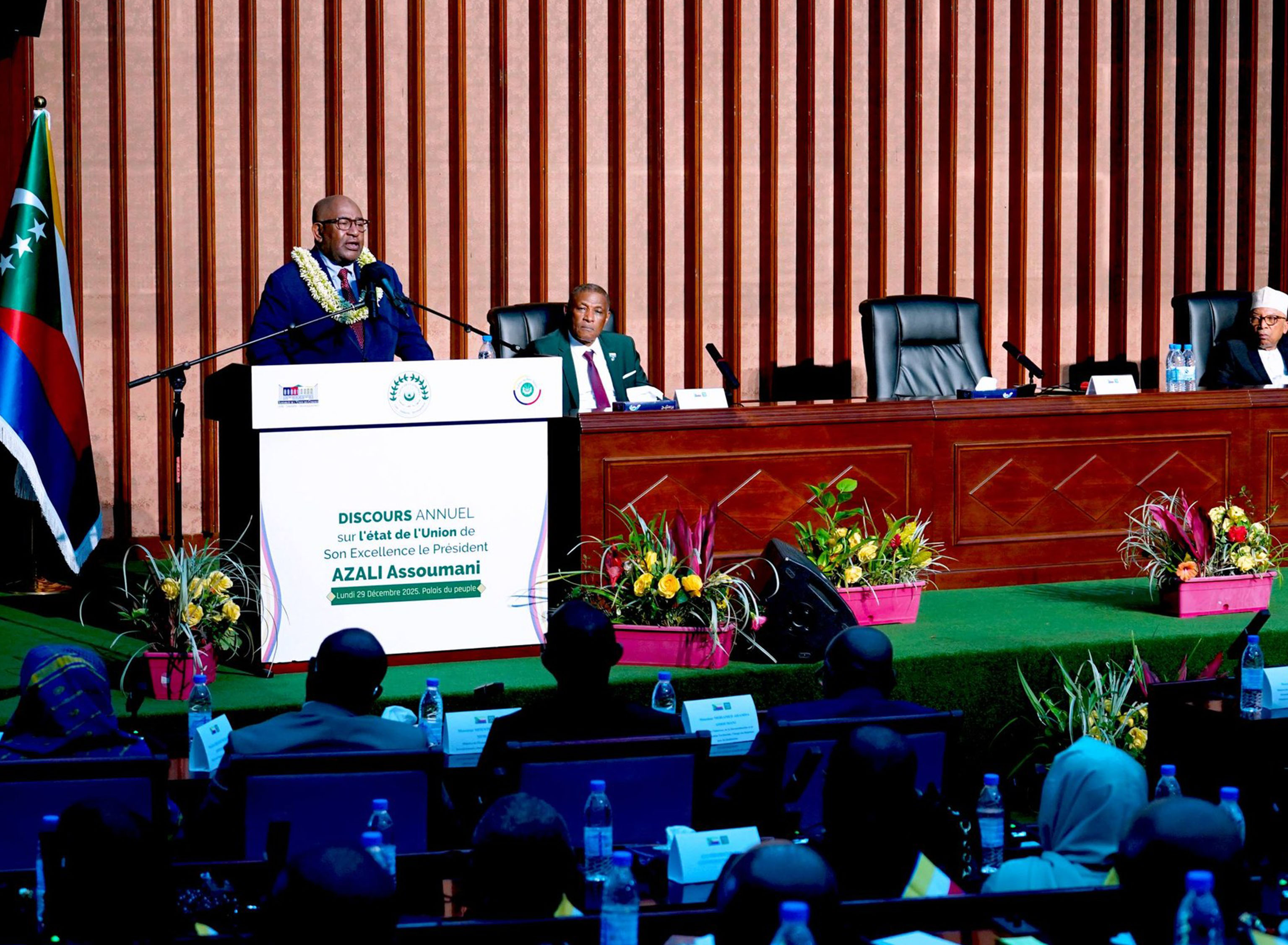 Discours de Son Excellence le Président AZALI Assoumani sur l'état de l'Union